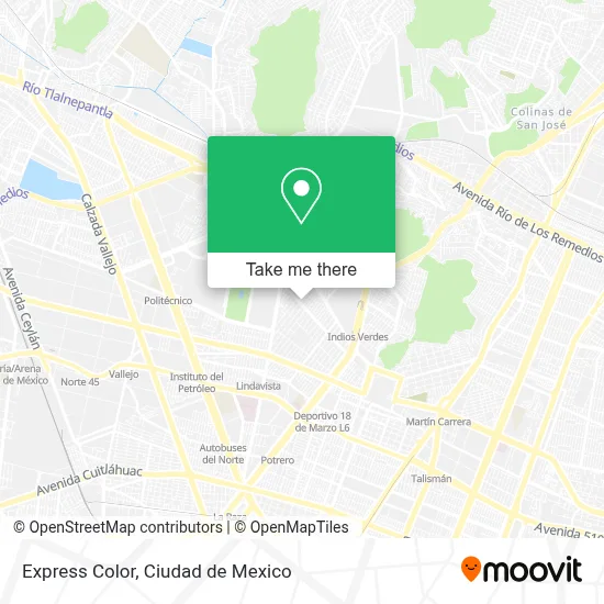 Express Color map