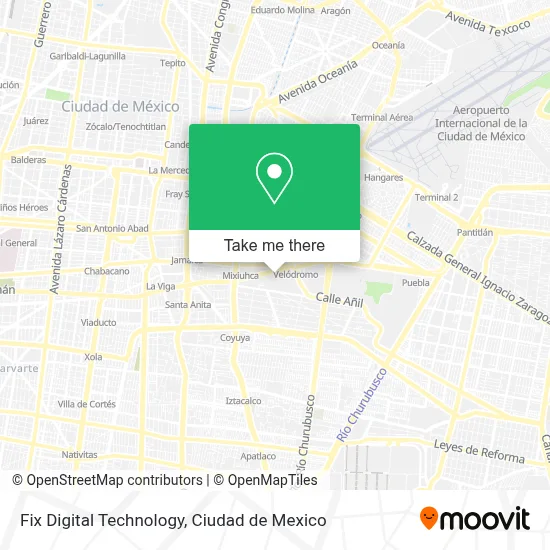 Fix Digital Technology map