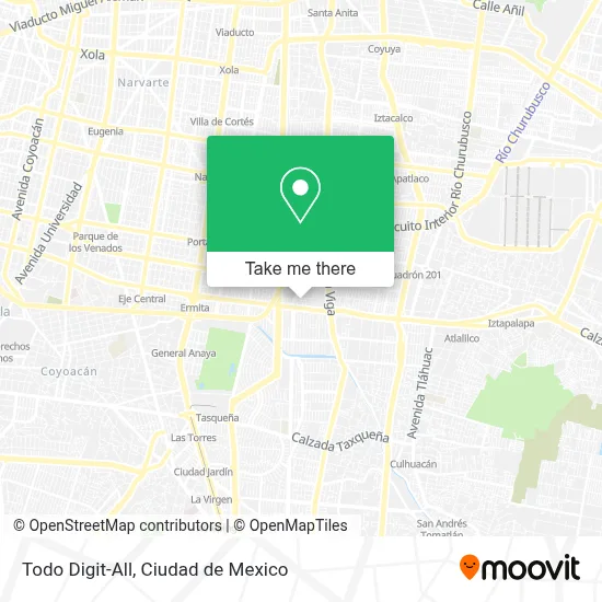 Todo Digit-All map
