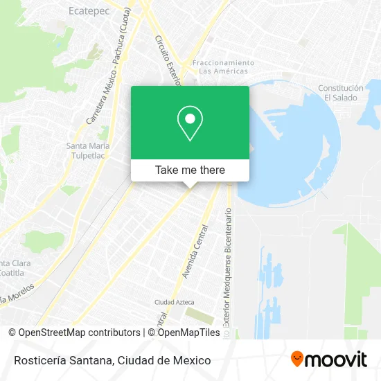 Rosticería Santana map