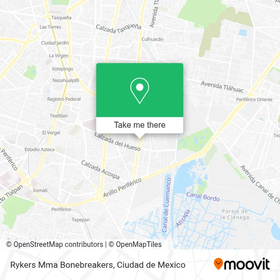 Rykers Mma Bonebreakers map
