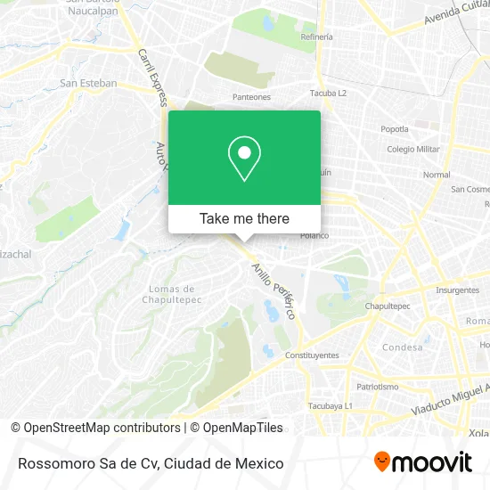 Rossomoro Sa de Cv map
