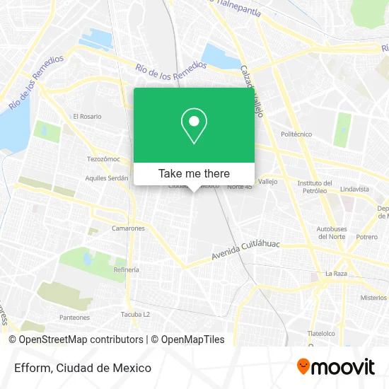 Efform map