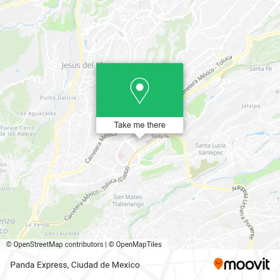 Panda Express map