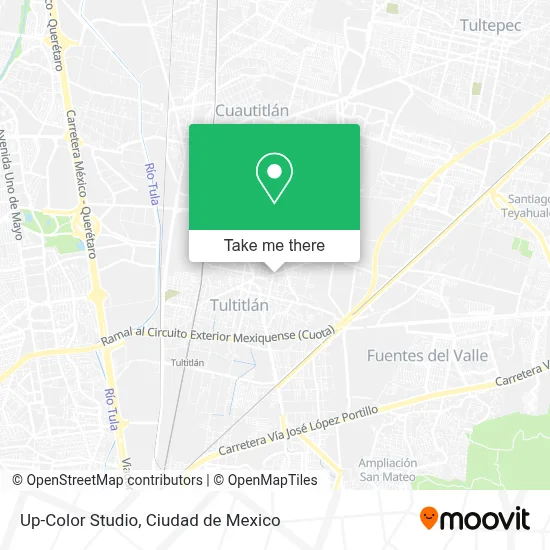 Up-Color Studio map