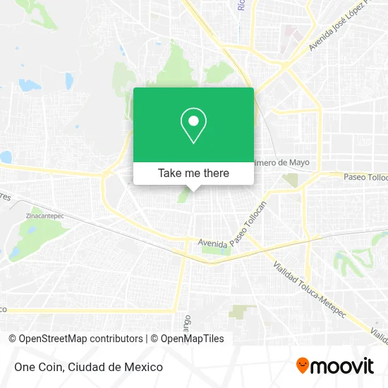 One Coin map