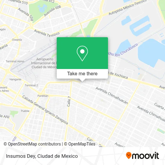 Insumos Dey map