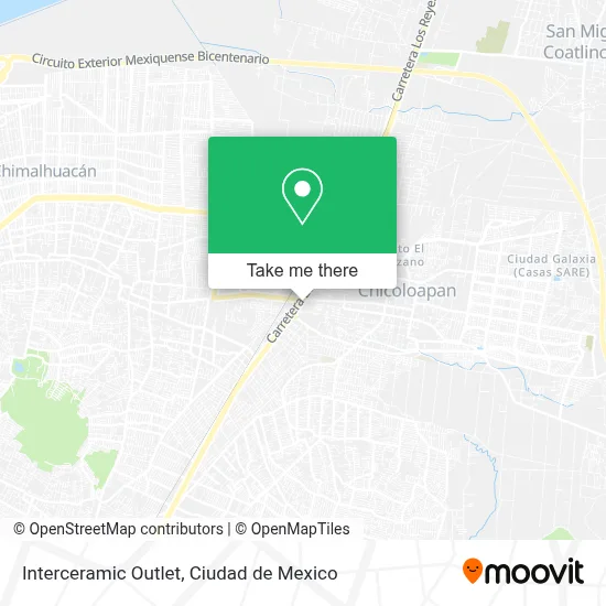 Interceramic Outlet map