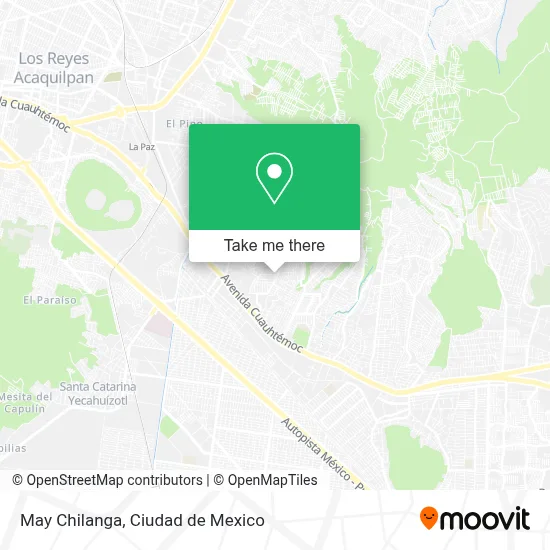 May Chilanga map