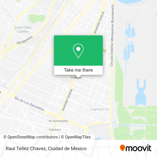 Raul Tellez Chavez map