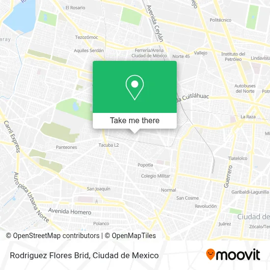 Rodriguez Flores Brid map