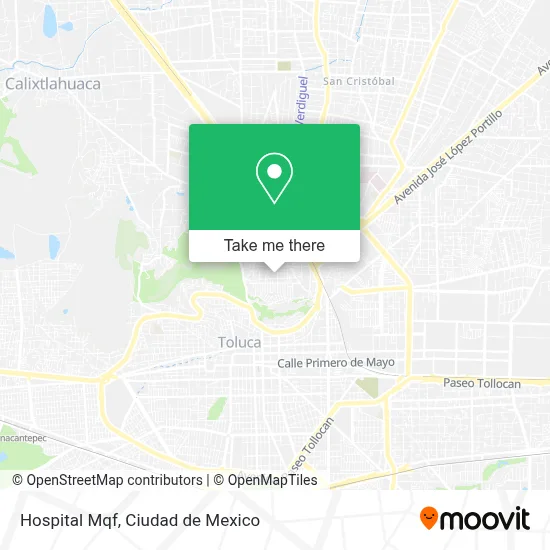 Hospital Mqf map