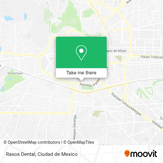 Raxos Dental map