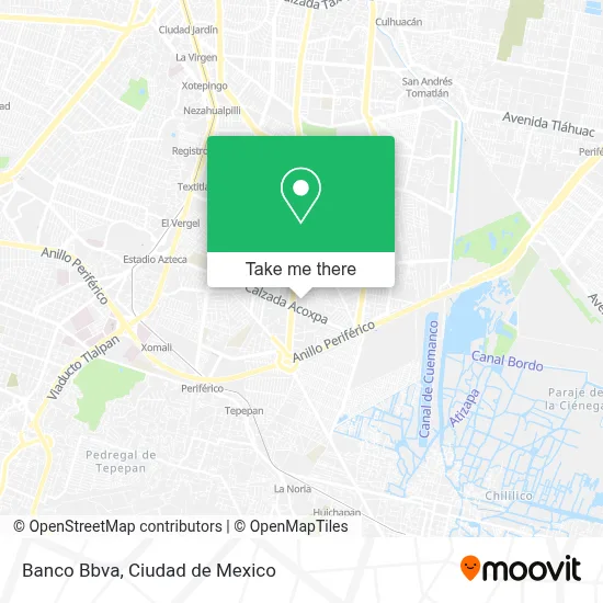 Banco Bbva map