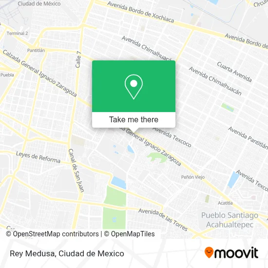 Rey Medusa map