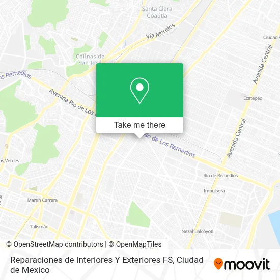 Reparaciones de Interiores Y Exteriores FS map