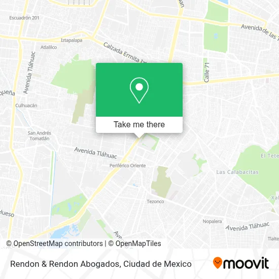 Rendon & Rendon Abogados map