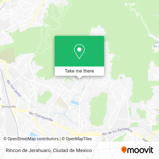 Rincon de Jerahuaro map