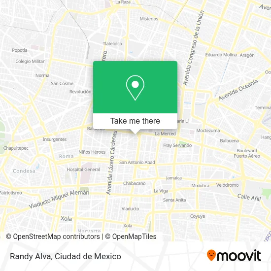 Randy Alva map