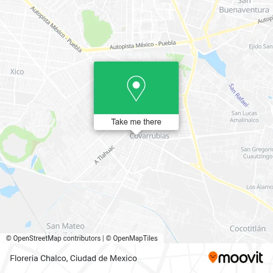 Floreria Chalco map