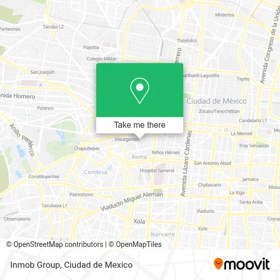 Inmob Group map