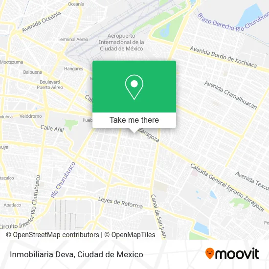 Inmobiliaria Deva map