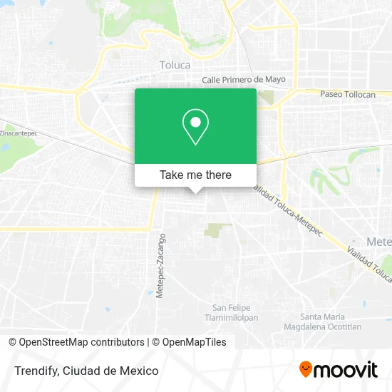 Trendify map
