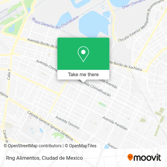 Rng Alimentos map