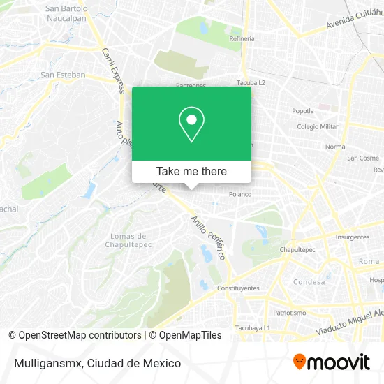 Mulligansmx map
