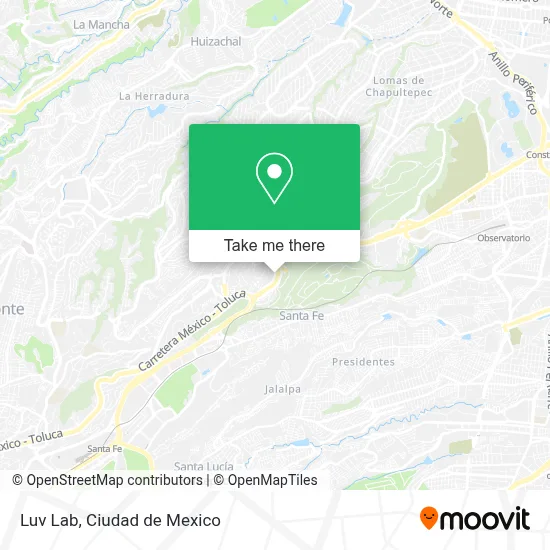 Luv Lab map