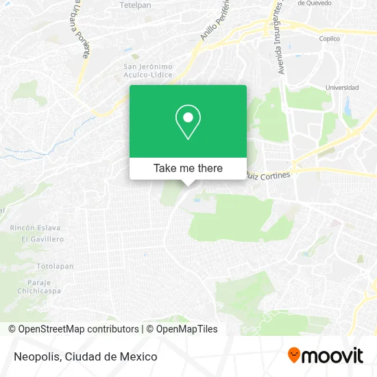 Neopolis map