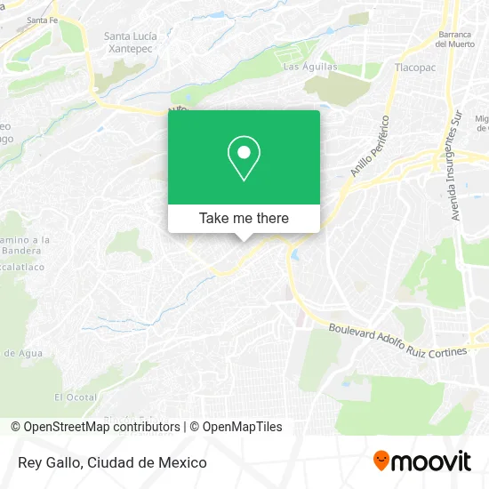 Rey Gallo map