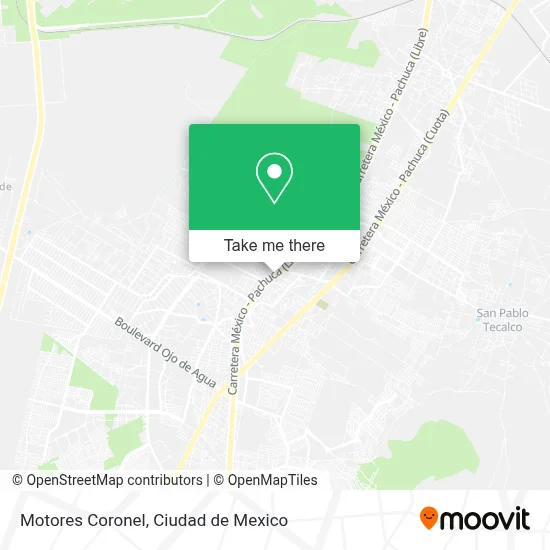 Motores Coronel map