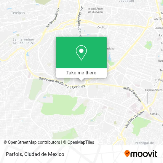 Parfois map
