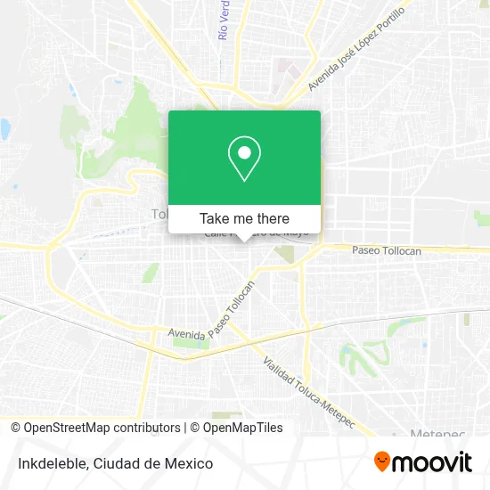 Inkdeleble map