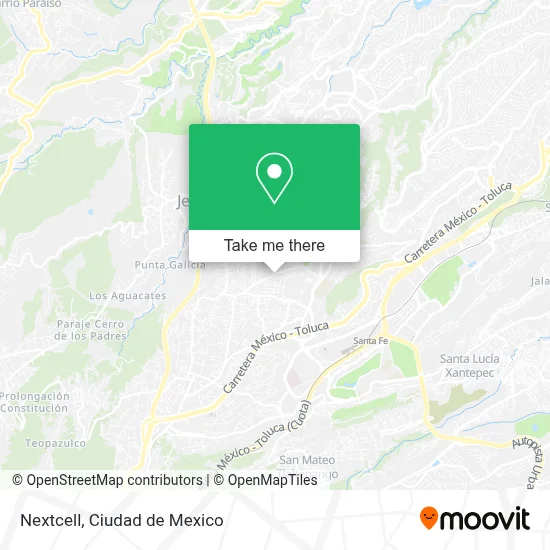 Nextcell map