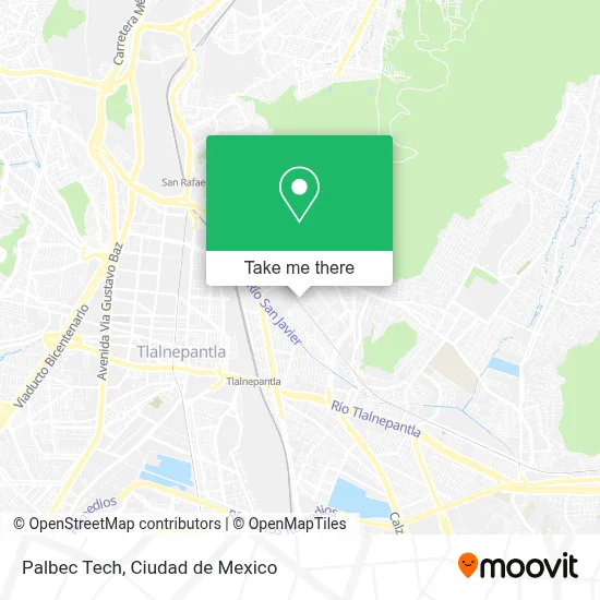 Palbec Tech map