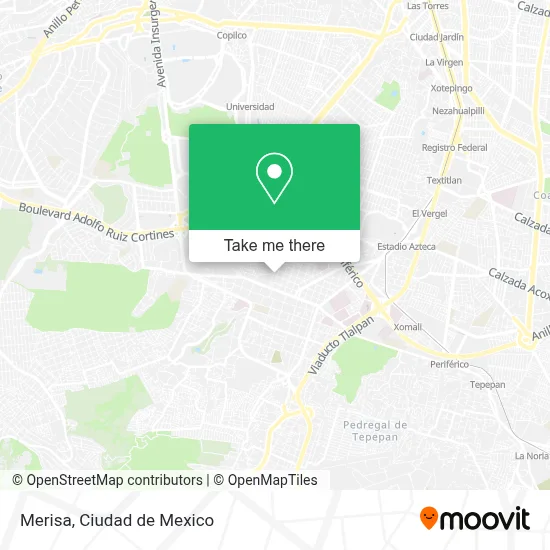 Merisa map