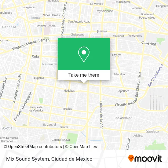 Mix Sound System map