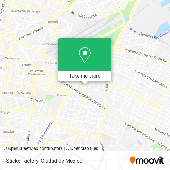 Stickerfactory map