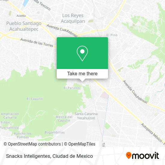 Snacks Inteligentes map