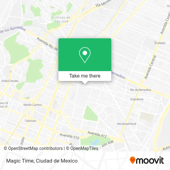 Magic Time map