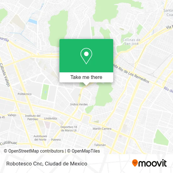 Robotesco Cnc map