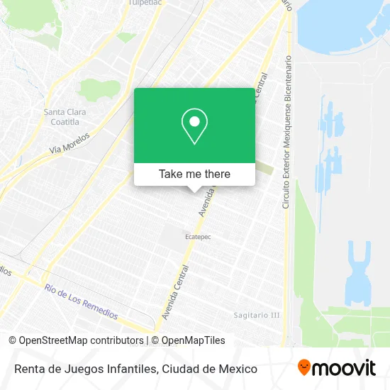 Renta de Juegos Infantiles map