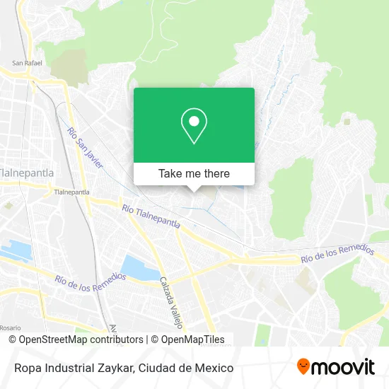 Ropa Industrial Zaykar map