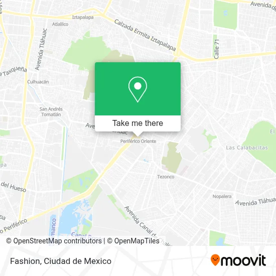 Moda map