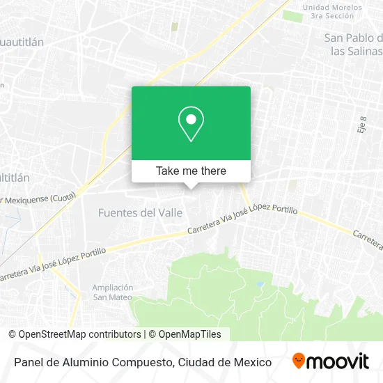 Panel de Aluminio Compuesto map