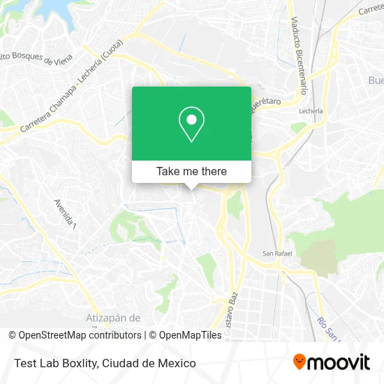 Test Lab Boxlity map