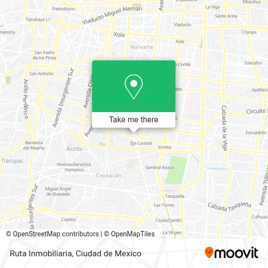 Ruta Inmobiliaria map