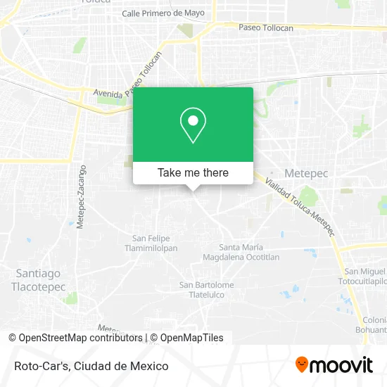 Roto-Car's map